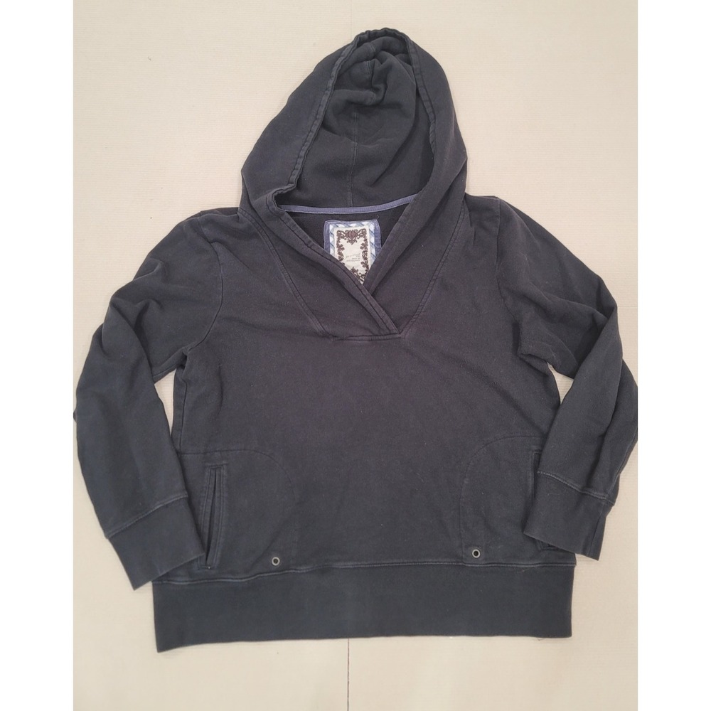 Y2K Old Navy Black Sweatshirt Crossover 2XL Long sleeve think fabric distressed